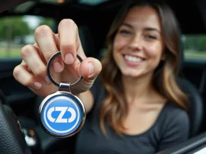 OZ Luxury Keyring Premium Stainless Steel